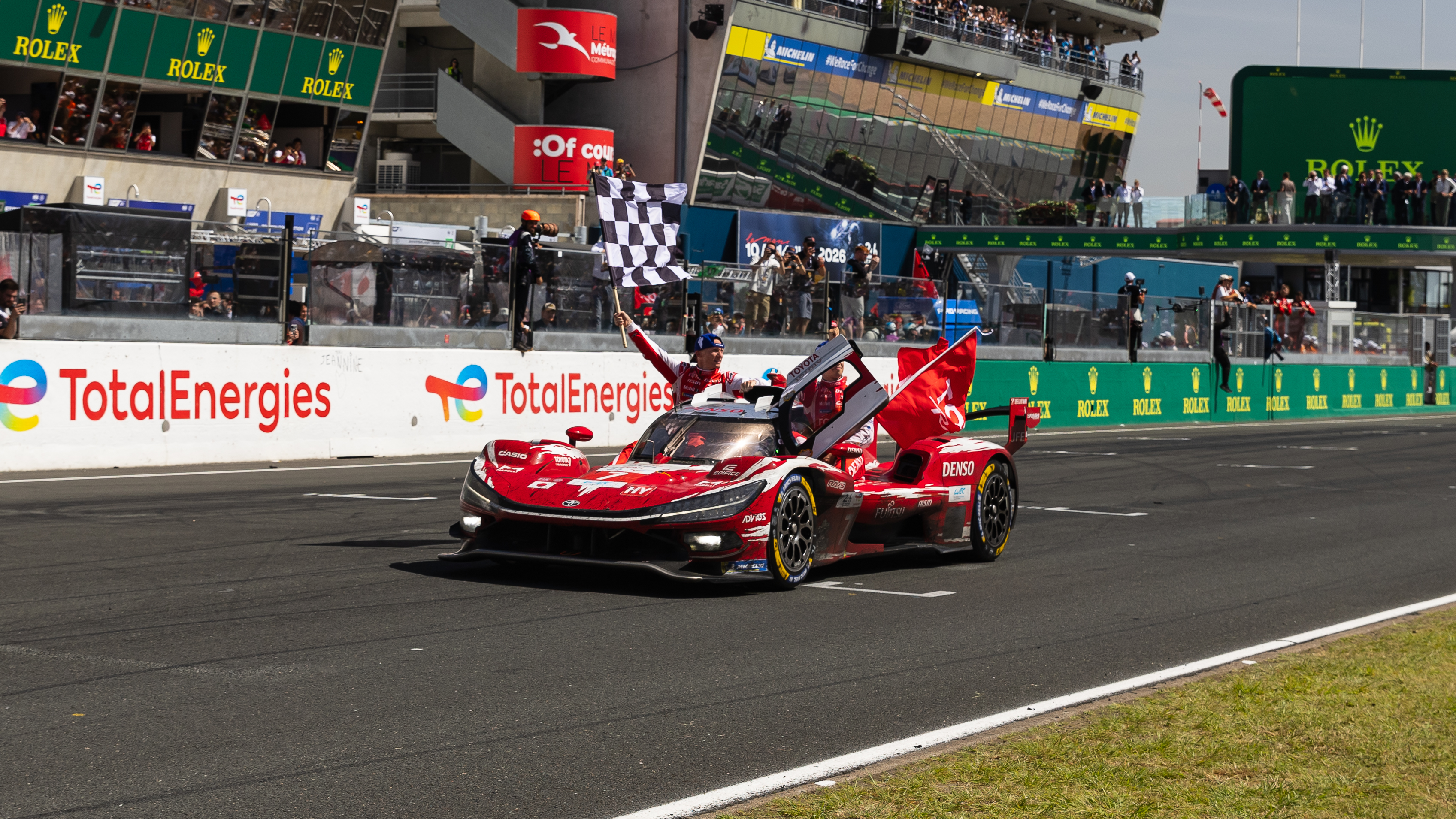 Toyota Conquers the 2026 24 Hours of Le Mans After Thrilling Battle Against BMW and Cadillac